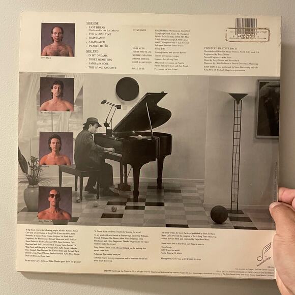 Steve Bach - More Than A Dream LP vintage vinyl record jazz - Picture 2 of 4